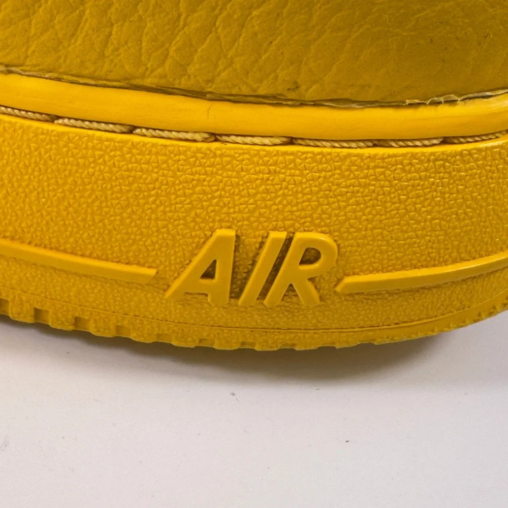 Nike Air Force 1 Low Waterproof Mens Size 13 University Gold 307109-771 Sneaker